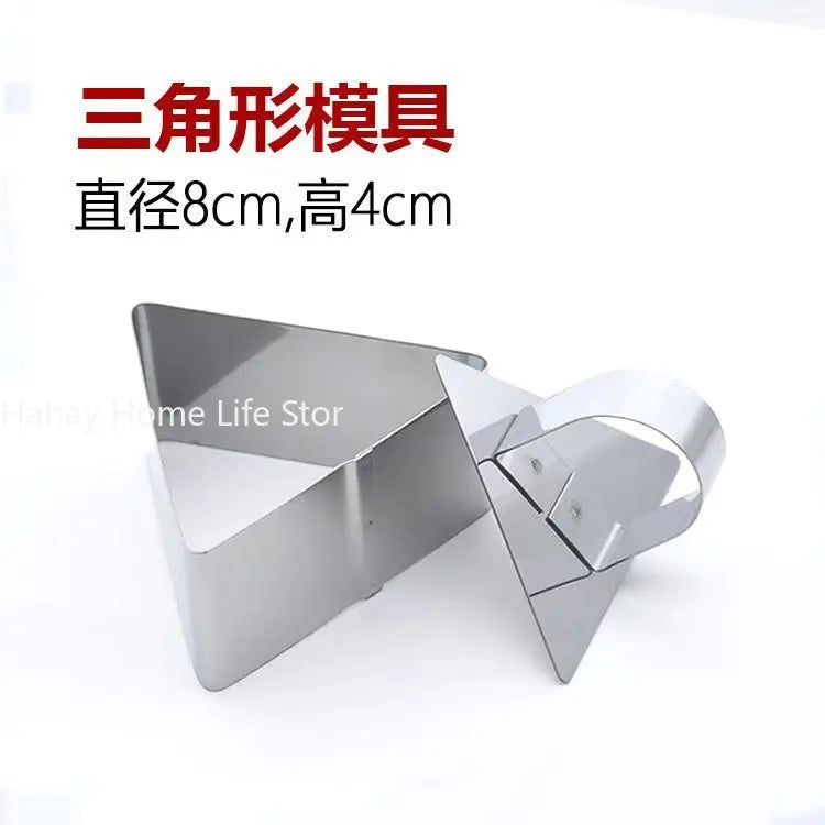 New Mold for DIY Bakeware Tools Cupcake Mold Dessert Mousse Ring Cake Cheese Tool Stainless Steel
